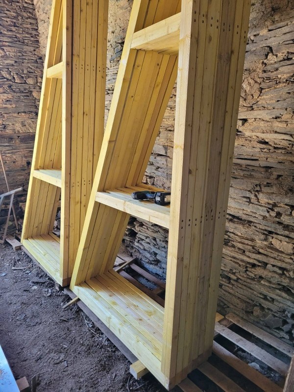 photo de plusieurs fermettes fabriquées par entreprise multiservices cjal